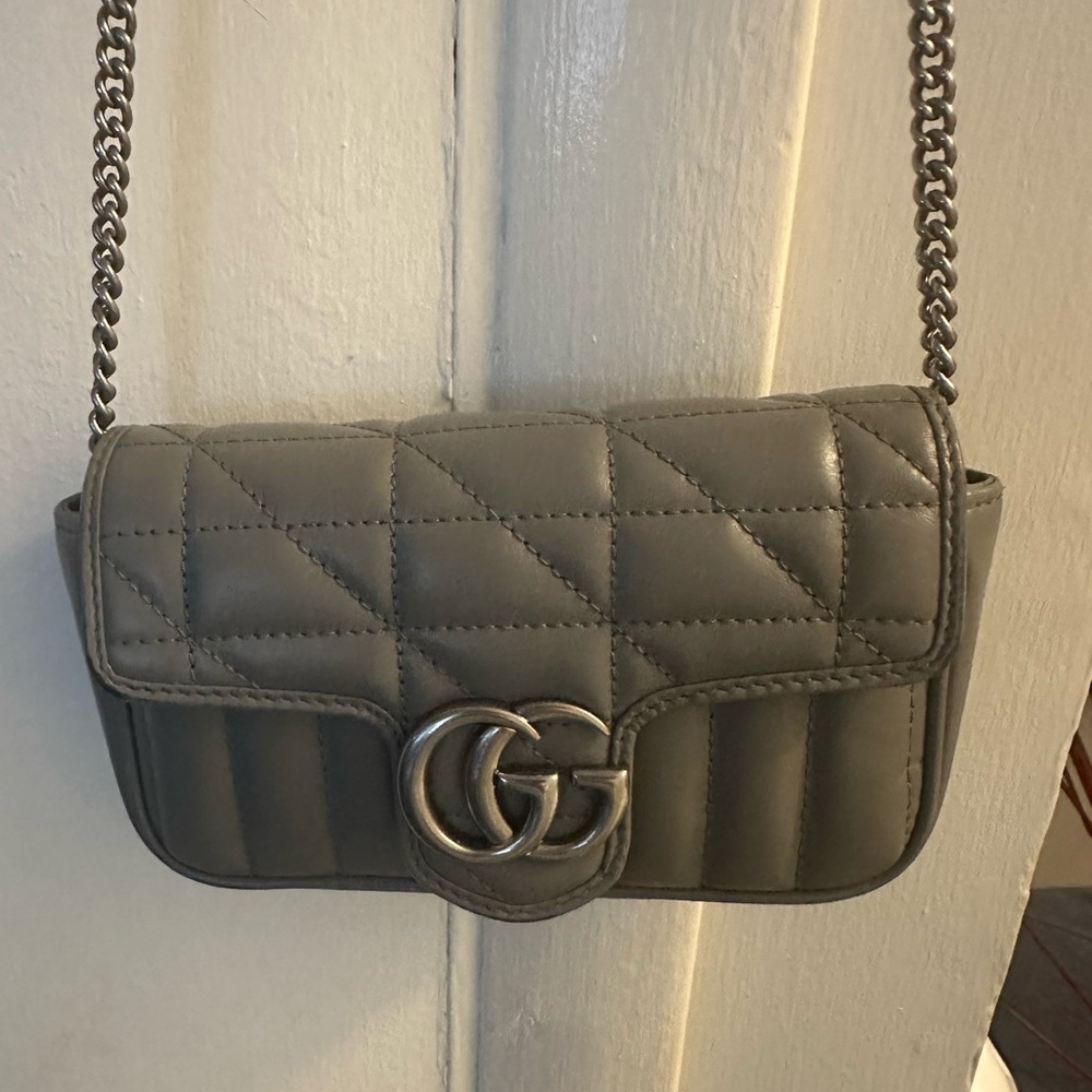 Authentic Gucci GG Marmont super mini